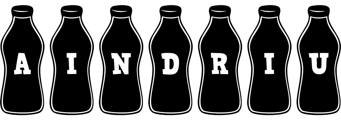 Aindriu bottle logo