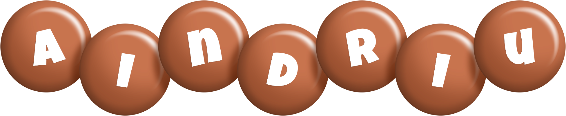 Aindriu candy-brown logo