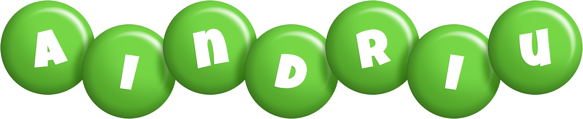 Aindriu candy-green logo
