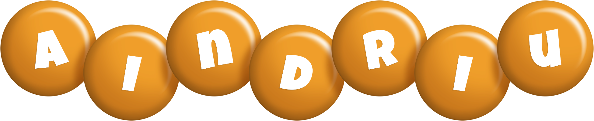 Aindriu candy-orange logo
