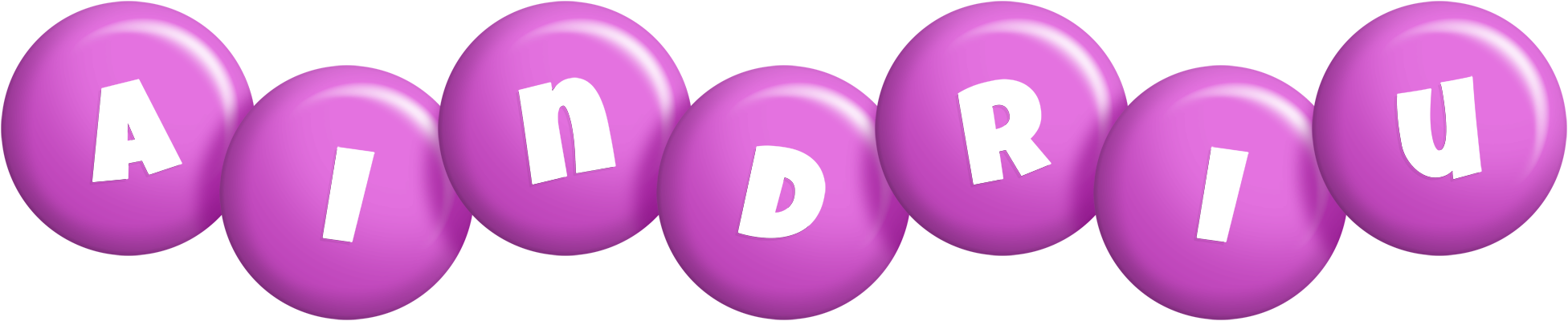 Aindriu candy-purple logo