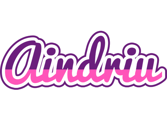 Aindriu cheerful logo