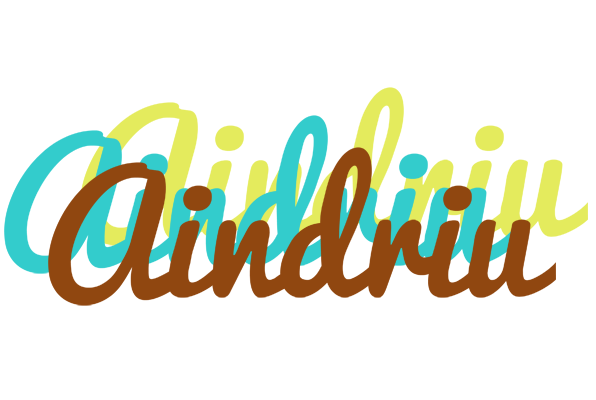 Aindriu cupcake logo