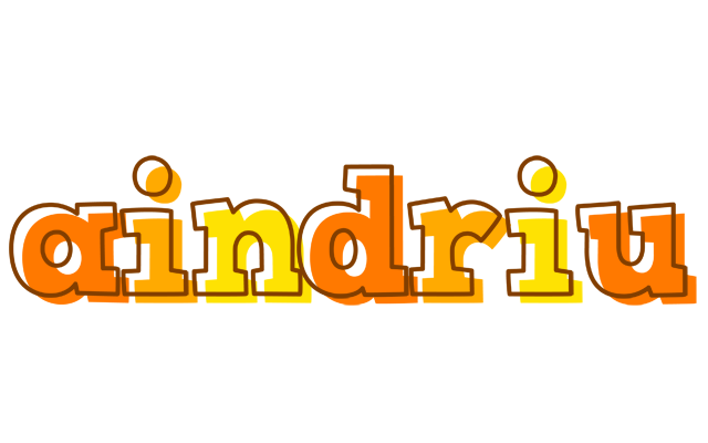 Aindriu desert logo