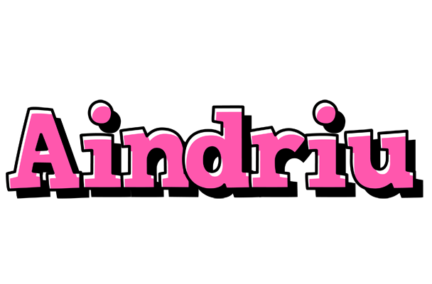 Aindriu girlish logo