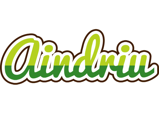 Aindriu golfing logo
