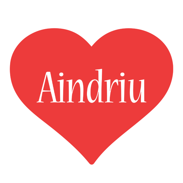 Aindriu love logo