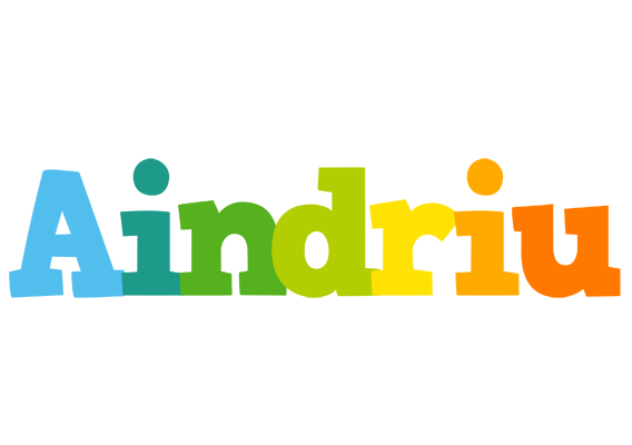 Aindriu rainbows logo