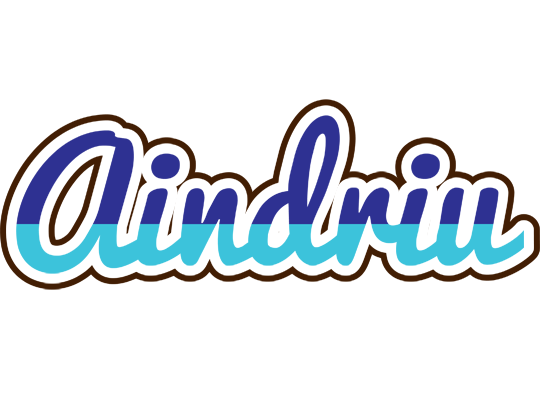Aindriu raining logo