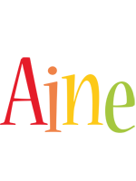 Aine birthday logo