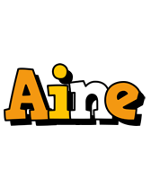 Aine cartoon logo