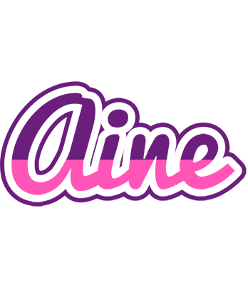 Aine cheerful logo