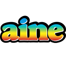 Aine color logo