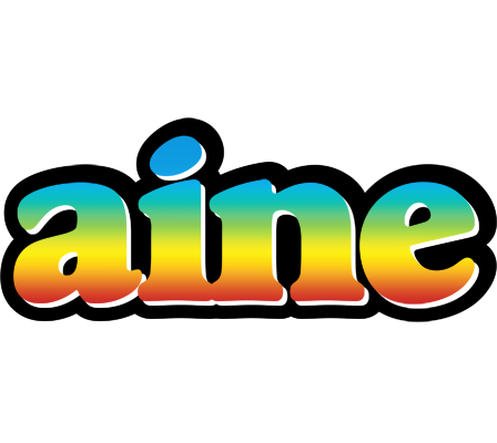 Aine color logo
