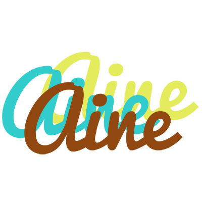 Aine cupcake logo
