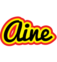 Aine flaming logo