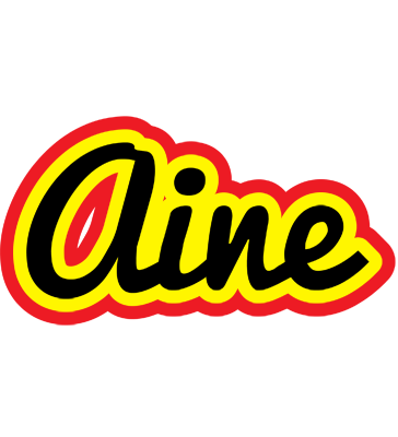 Aine flaming logo