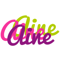 Aine flowers logo