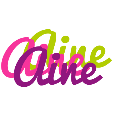 Aine flowers logo