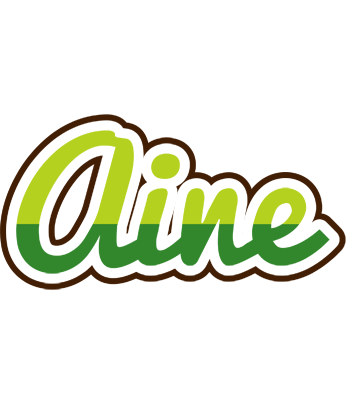 Aine golfing logo