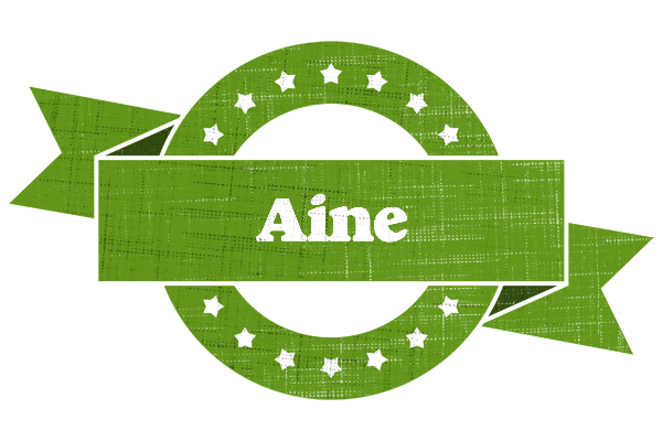 Aine natural logo