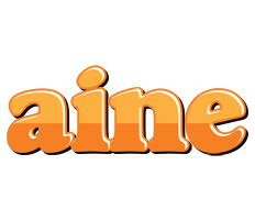 Aine orange logo