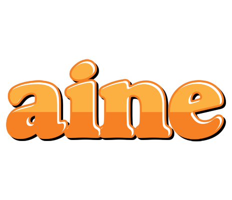 Aine orange logo