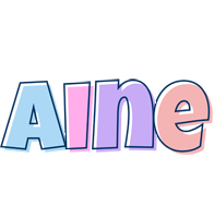 Aine pastel logo