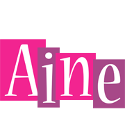 Aine whine logo