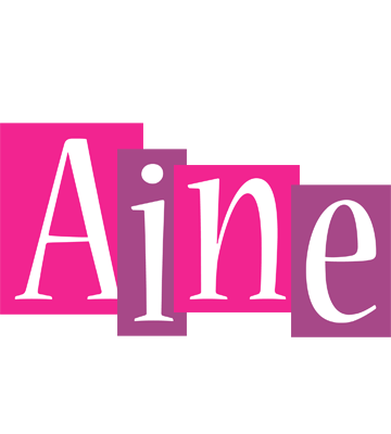 Aine whine logo