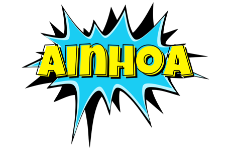Ainhoa amazing logo