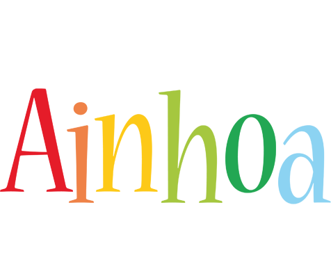 Ainhoa birthday logo