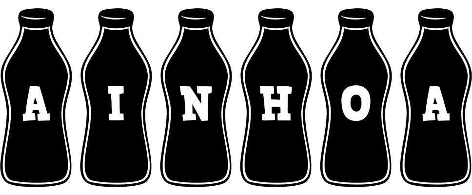 Ainhoa bottle logo