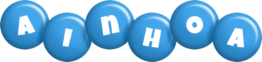 Ainhoa candy-blue logo