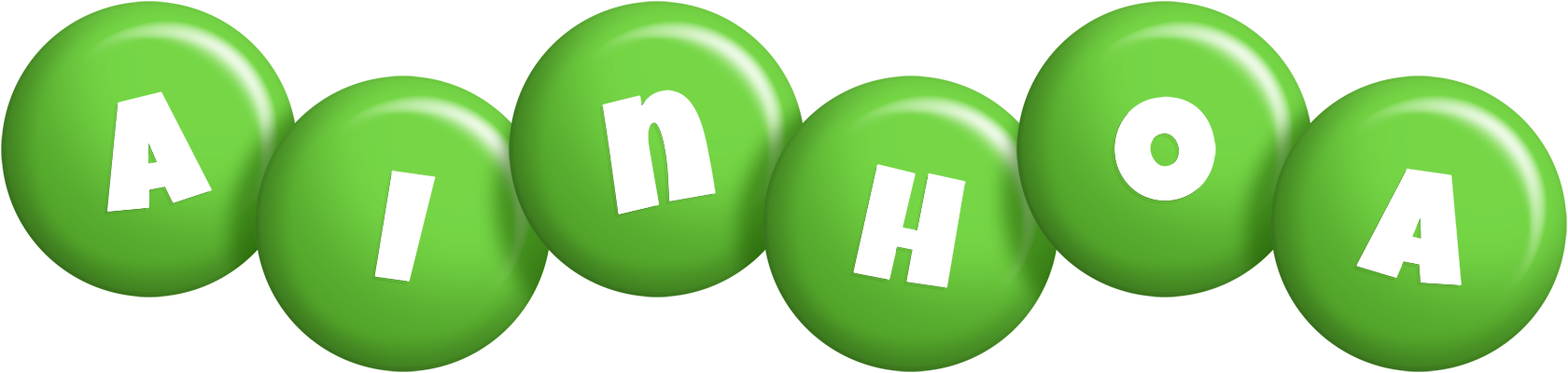 Ainhoa candy-green logo