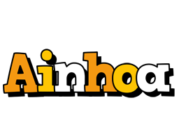 Ainhoa cartoon logo