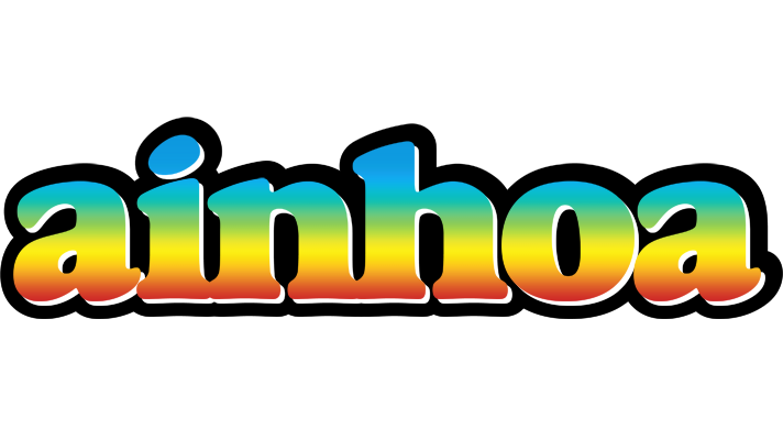 Ainhoa color logo