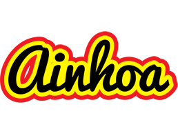 Ainhoa flaming logo