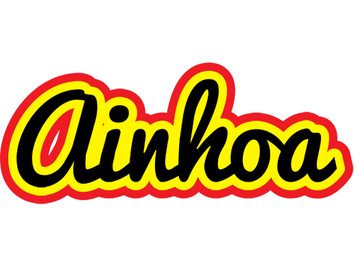 Ainhoa flaming logo