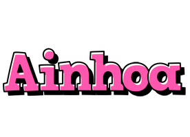 Ainhoa girlish logo