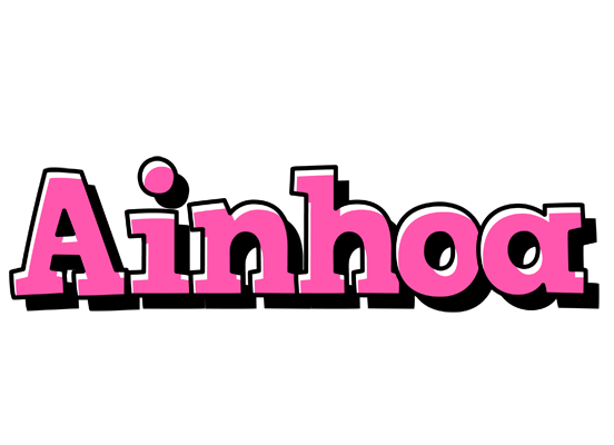 Ainhoa girlish logo