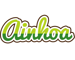 Ainhoa golfing logo
