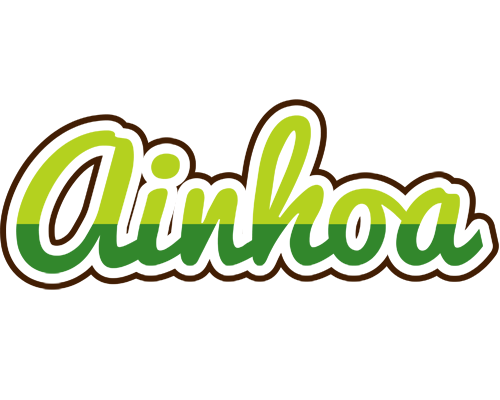Ainhoa golfing logo