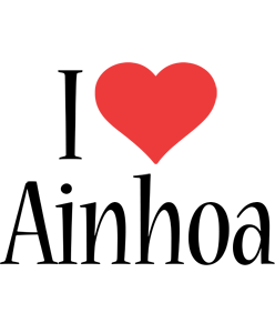 Ainhoa i-love logo