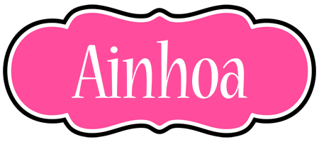 Ainhoa invitation logo