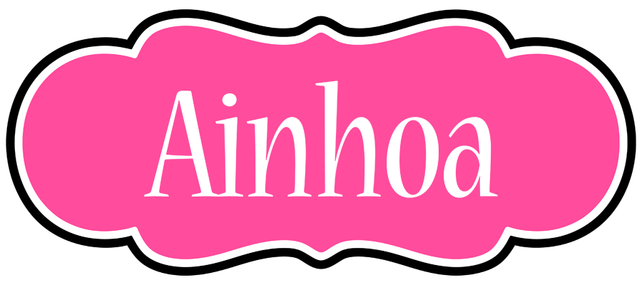 Ainhoa invitation logo