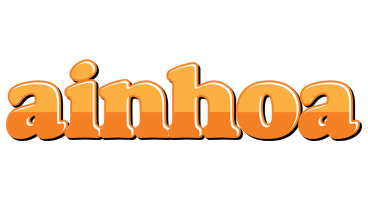 Ainhoa orange logo