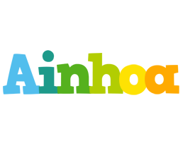 Ainhoa rainbows logo
