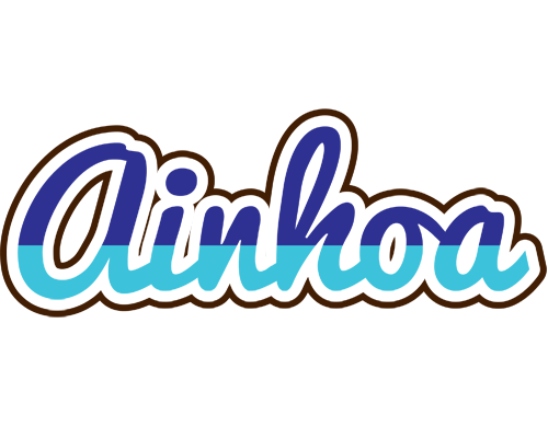 Ainhoa raining logo
