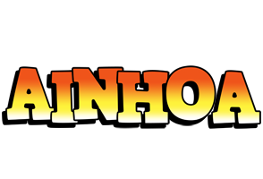 Ainhoa sunset logo